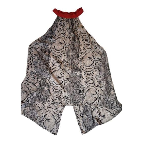 Free People Black and White Knit Scarf - Picture 1 of 10